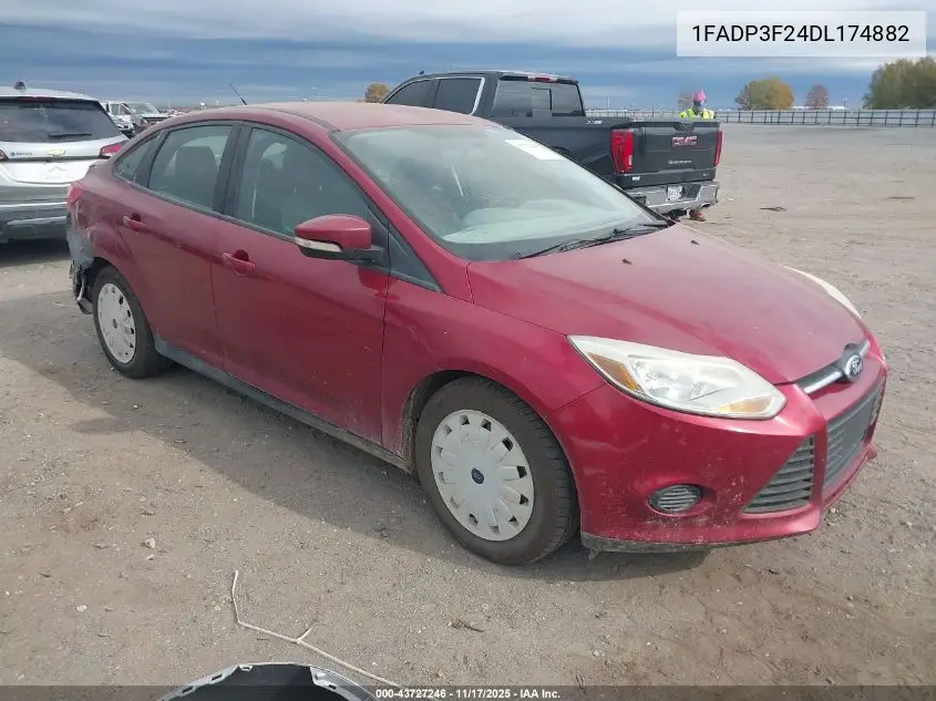 1FADP3F24DL174882 2013 Ford Focus Se