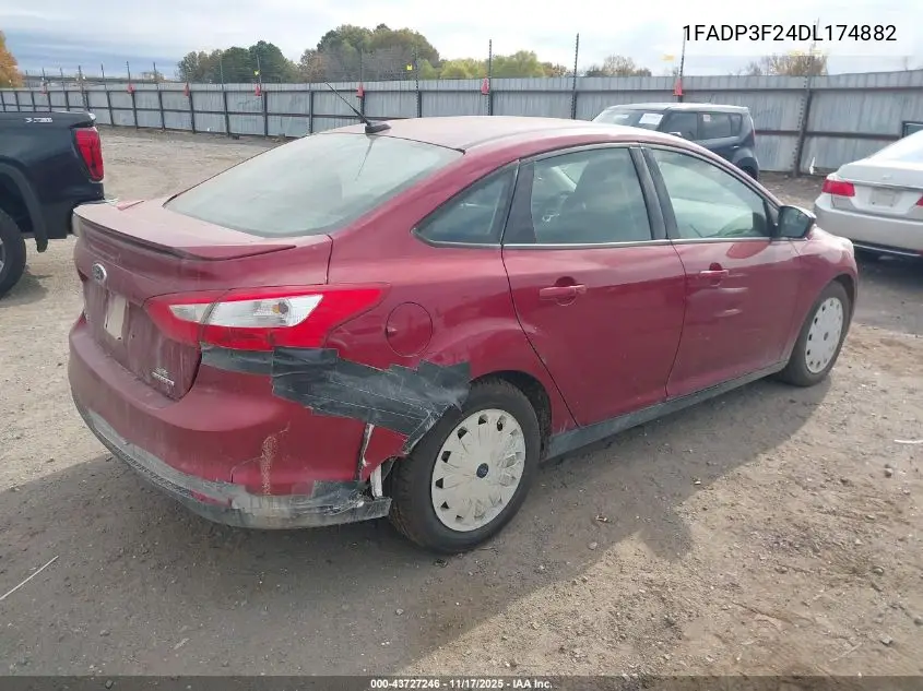 1FADP3F24DL174882 2013 Ford Focus Se