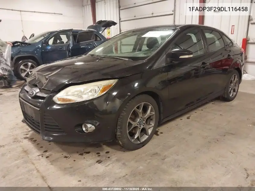 1FADP3F29DL116458 2013 Ford Focus Se