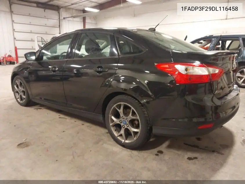 1FADP3F29DL116458 2013 Ford Focus Se