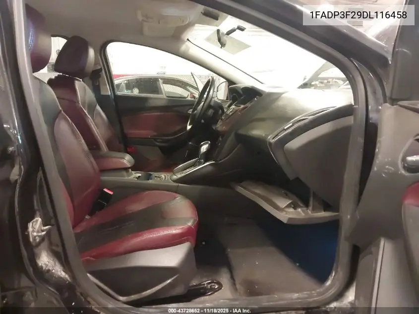 1FADP3F29DL116458 2013 Ford Focus Se