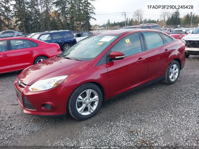 1FADP3F29DL245428 2013 Ford Focus Se