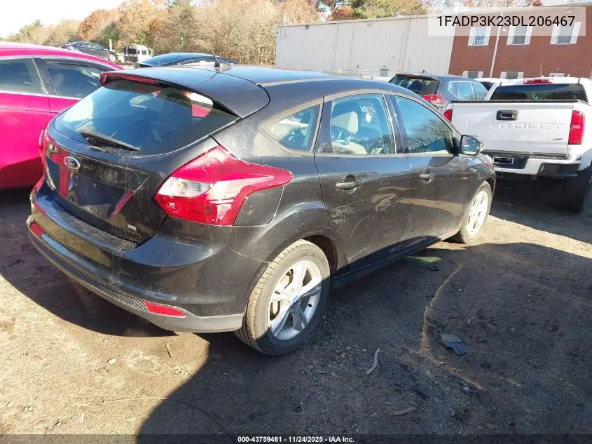 1FADP3K23DL206467 2013 Ford Focus Se