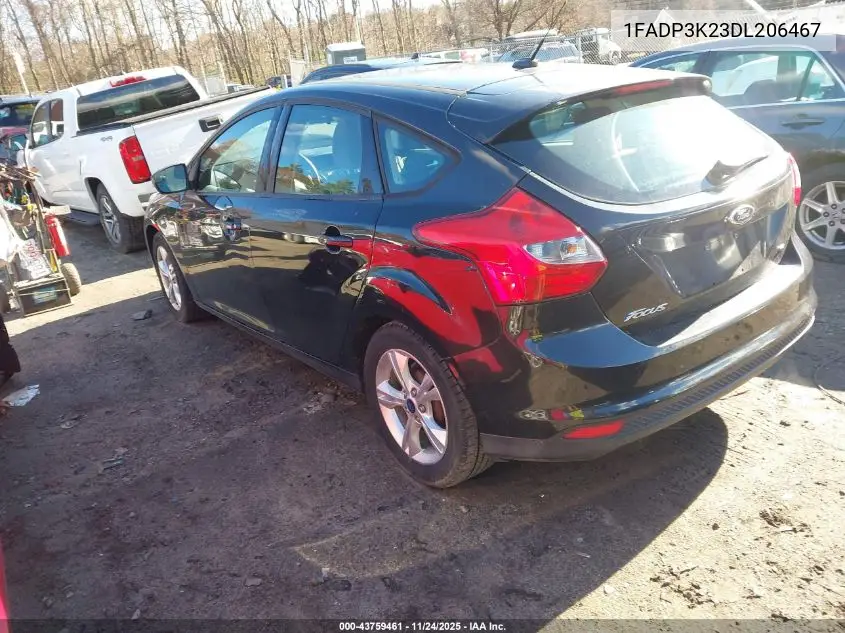 1FADP3K23DL206467 2013 Ford Focus Se