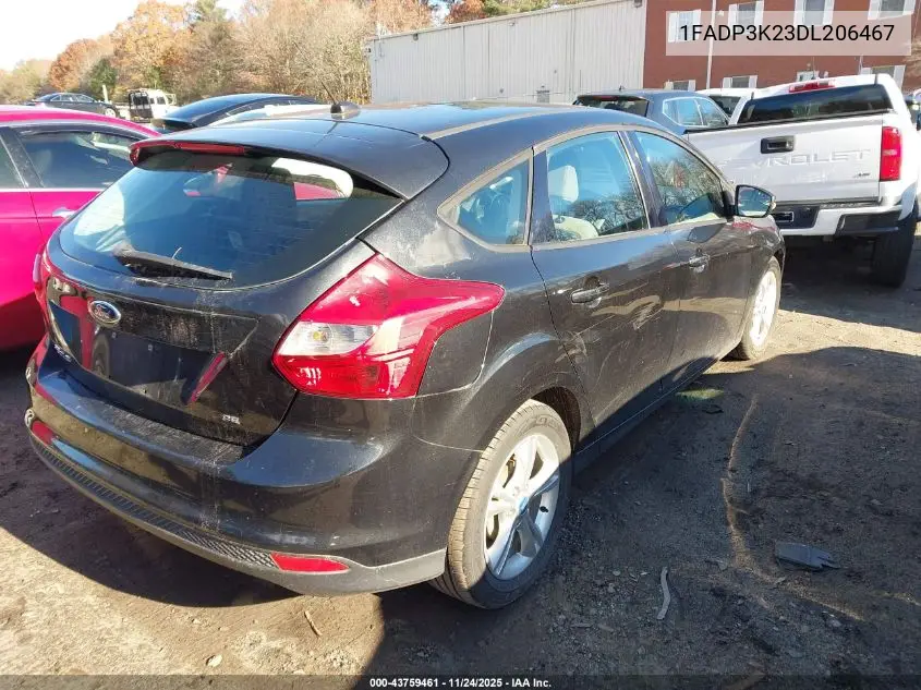 1FADP3K23DL206467 2013 Ford Focus Se