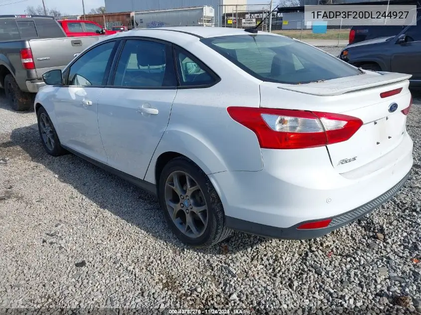 1FADP3F20DL244927 2013 Ford Focus Se