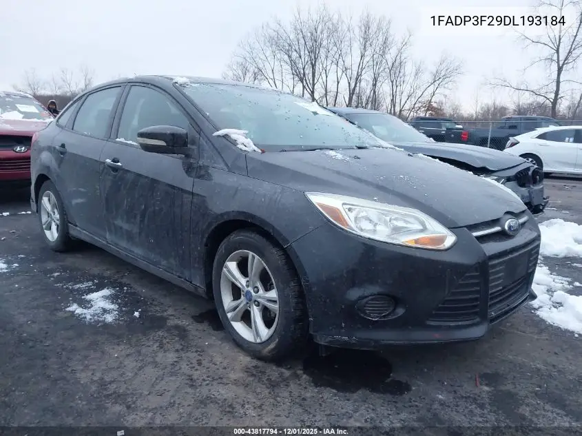 1FADP3F29DL193184 2013 Ford Focus Se