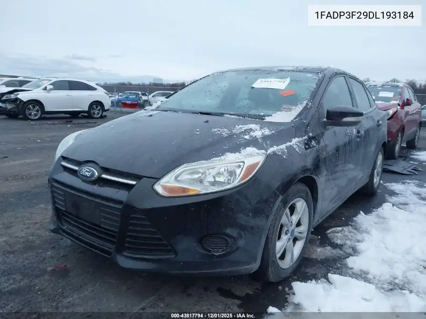 1FADP3F29DL193184 2013 Ford Focus Se