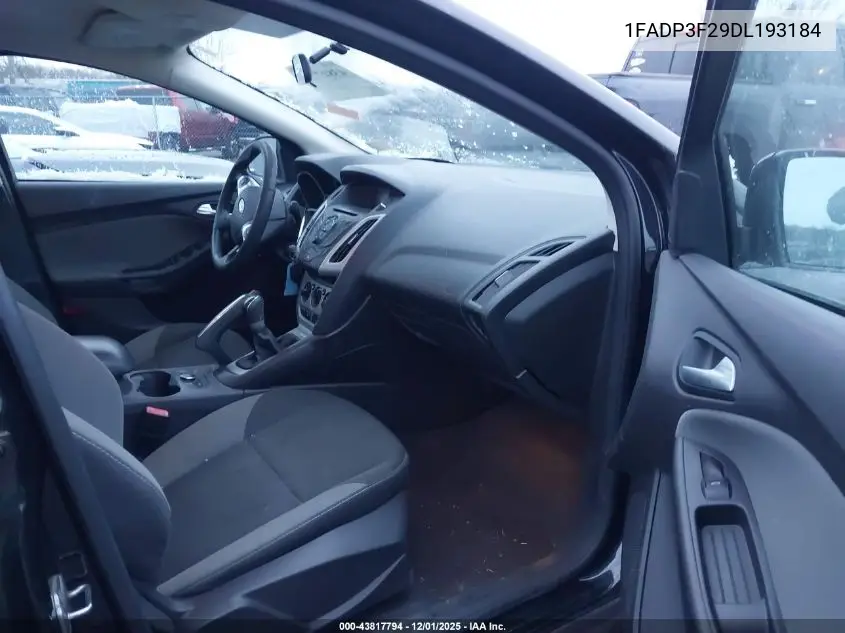 1FADP3F29DL193184 2013 Ford Focus Se
