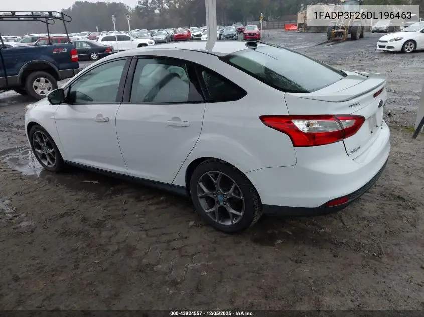 1FADP3F26DL196463 2013 Ford Focus Se