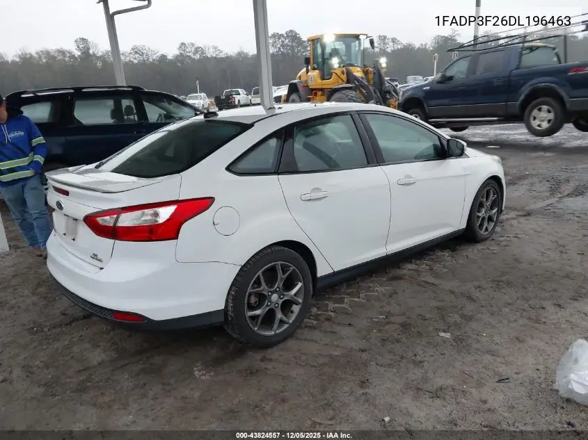 1FADP3F26DL196463 2013 Ford Focus Se