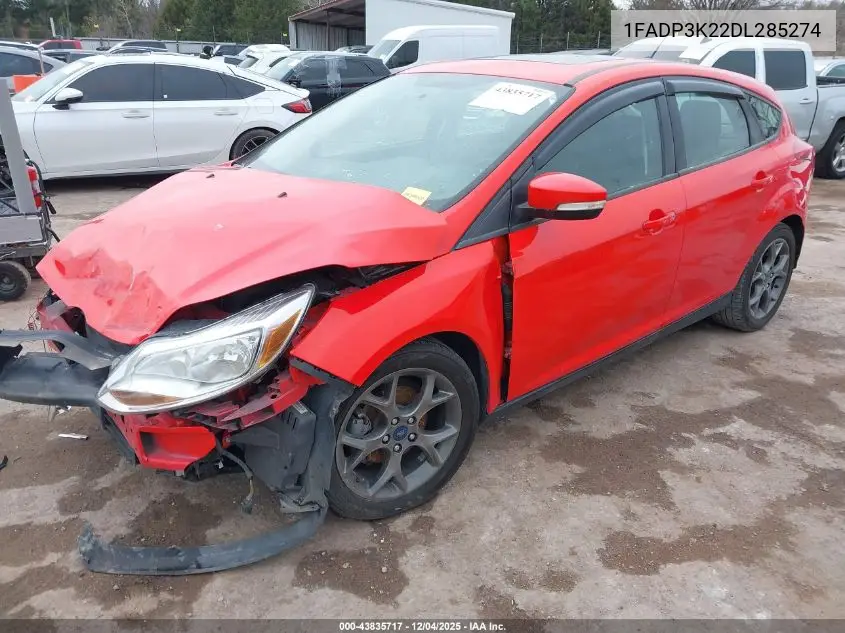 1FADP3K22DL285274 2013 Ford Focus Se