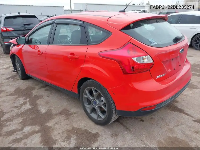 1FADP3K22DL285274 2013 Ford Focus Se
