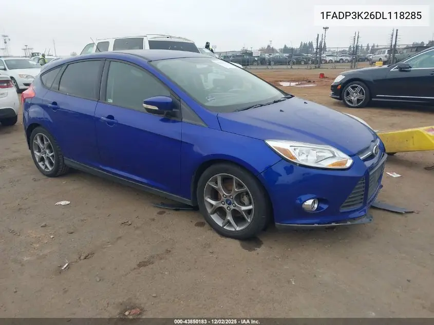 1FADP3K26DL118285 2013 Ford Focus Se