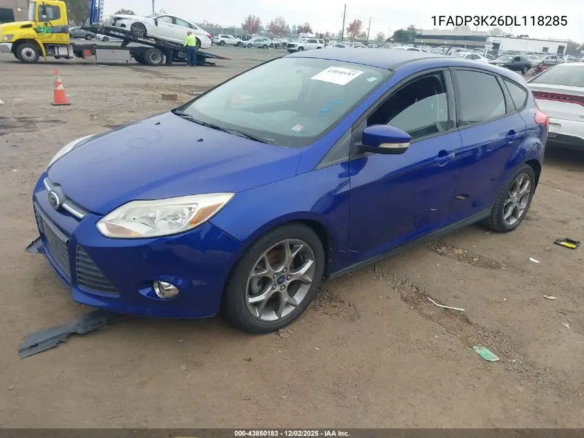 1FADP3K26DL118285 2013 Ford Focus Se