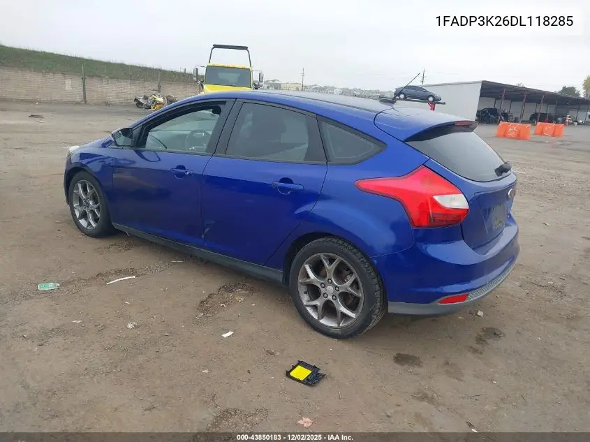 1FADP3K26DL118285 2013 Ford Focus Se