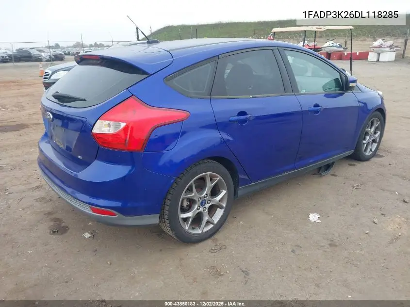 1FADP3K26DL118285 2013 Ford Focus Se