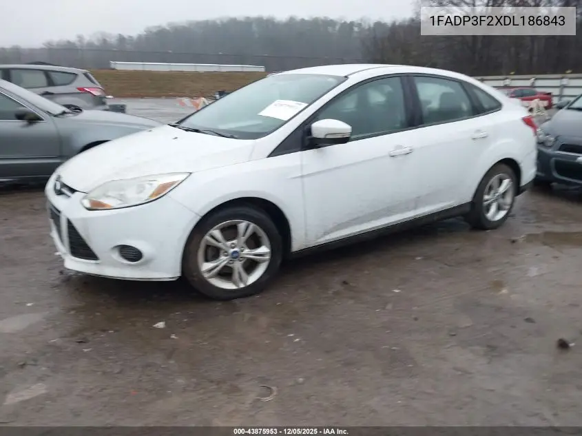 1FADP3F2XDL186843 2013 Ford Focus Se