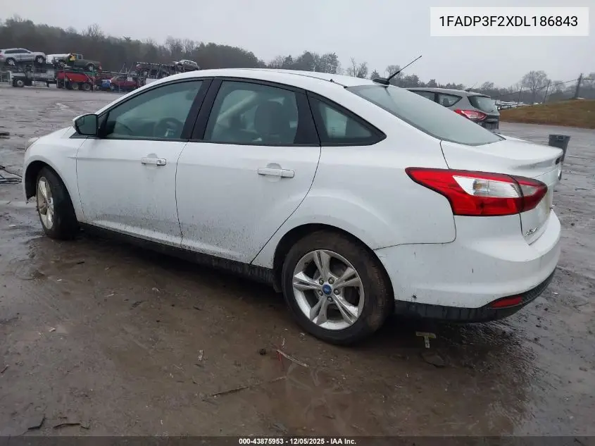 1FADP3F2XDL186843 2013 Ford Focus Se