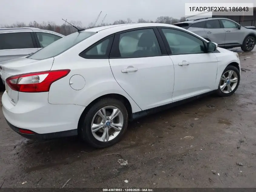 1FADP3F2XDL186843 2013 Ford Focus Se