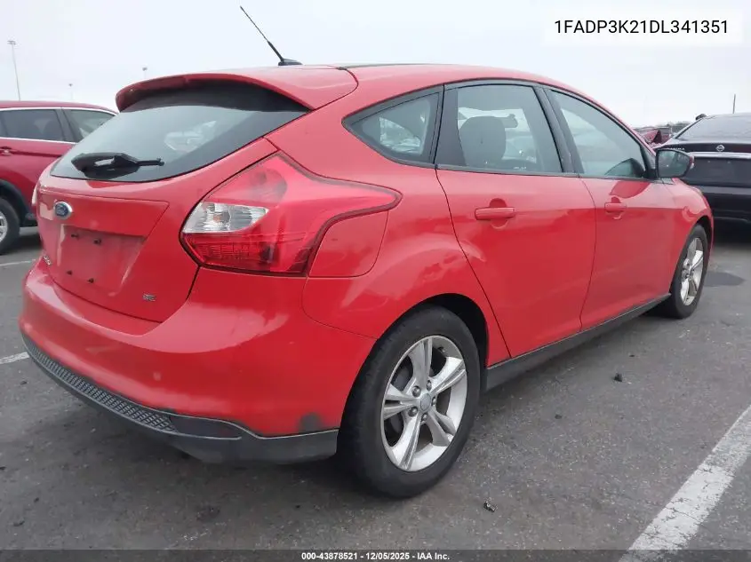 1FADP3K21DL341351 2013 Ford Focus Se