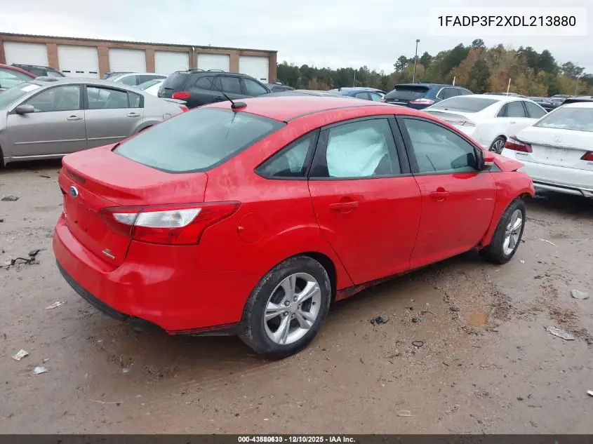 1FADP3F2XDL213880 2013 Ford Focus Se