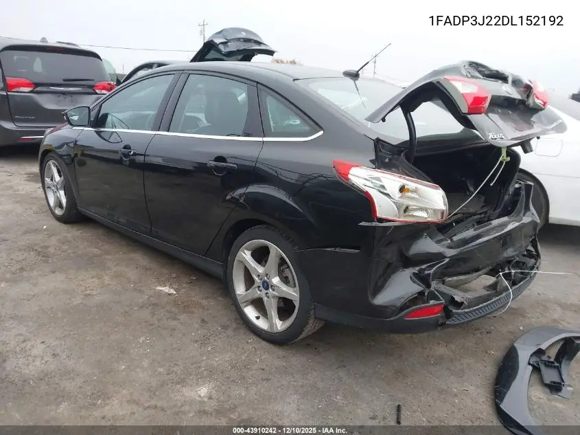 1FADP3J22DL152192 2013 Ford Focus Titanium