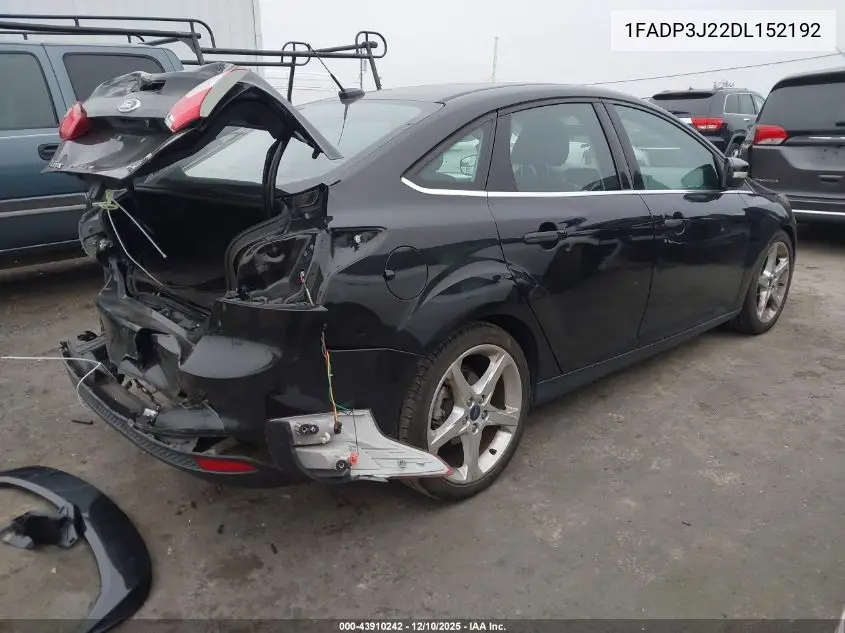 1FADP3J22DL152192 2013 Ford Focus Titanium