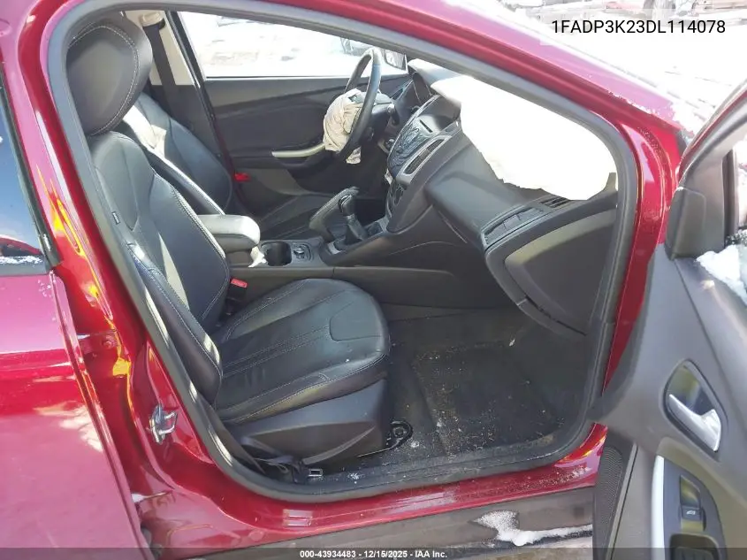 1FADP3K23DL114078 2013 Ford Focus Se