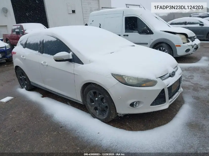 1FADP3N23DL124203 2013 Ford Focus Titanium