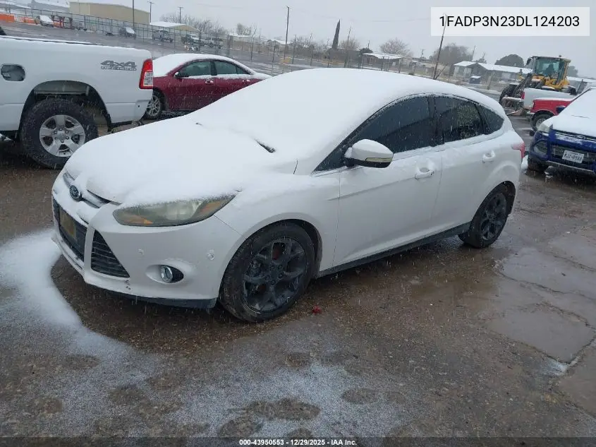 1FADP3N23DL124203 2013 Ford Focus Titanium