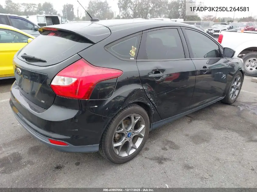 1FADP3K25DL264581 2013 Ford Focus Se