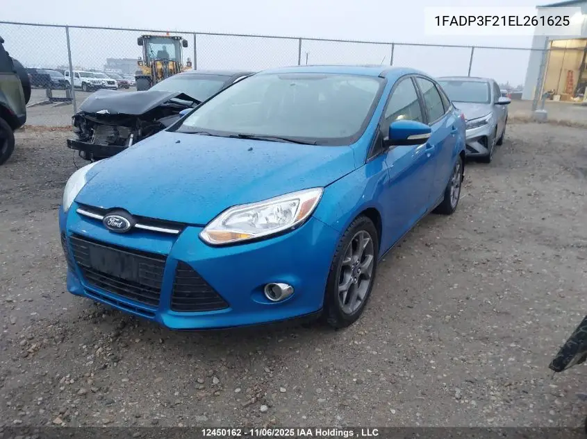1FADP3F21EL261625 2014 Ford Focus Se