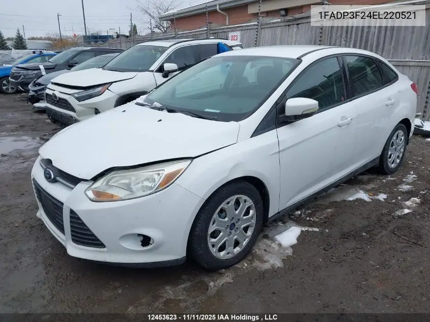 1FADP3F24EL220521 2014 Ford Focus Se