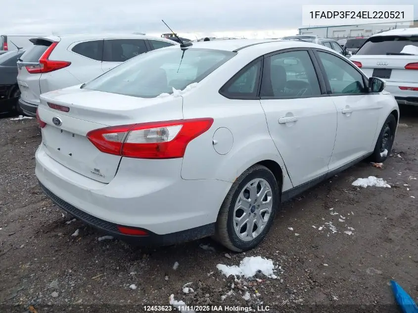 1FADP3F24EL220521 2014 Ford Focus Se
