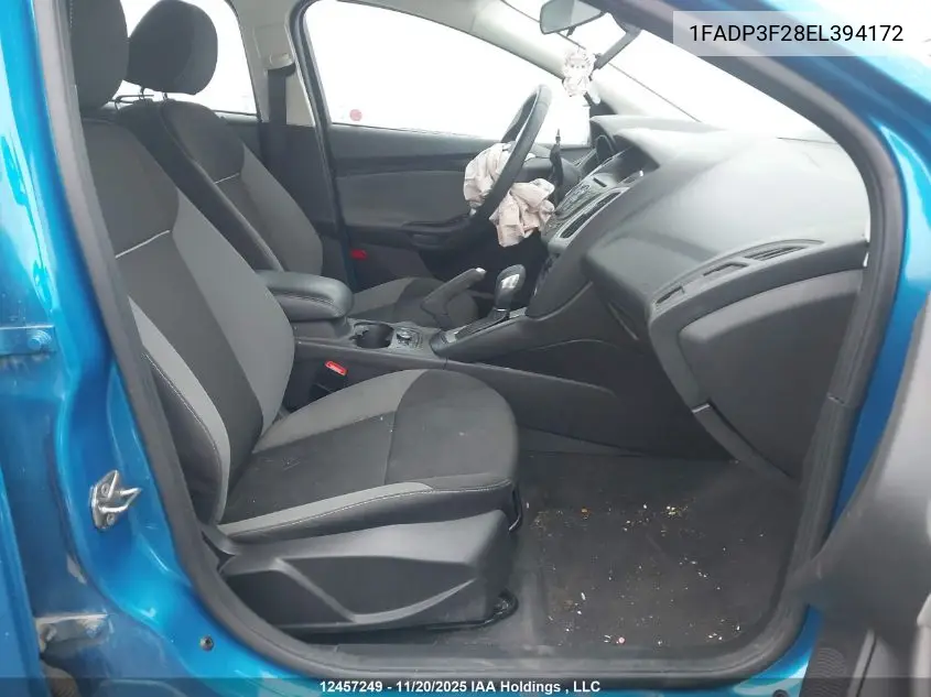 1FADP3F28EL394172 2014 Ford Focus Se