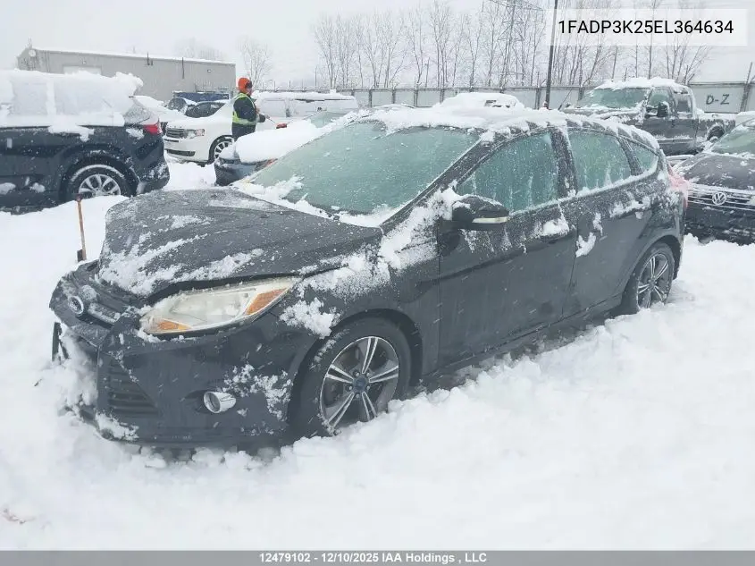 1FADP3K25EL364634 2014 Ford Focus Se