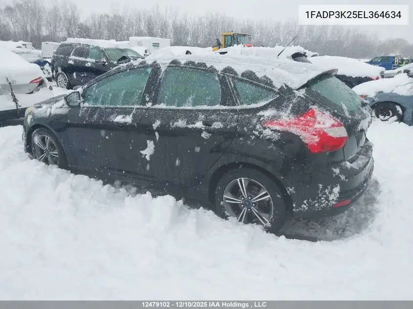 1FADP3K25EL364634 2014 Ford Focus Se