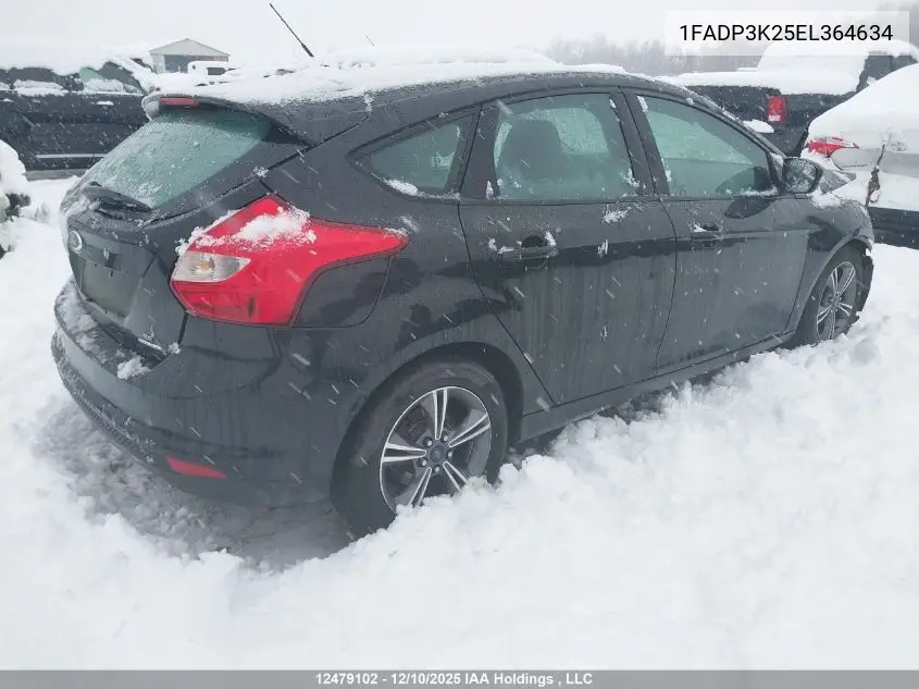 1FADP3K25EL364634 2014 Ford Focus Se