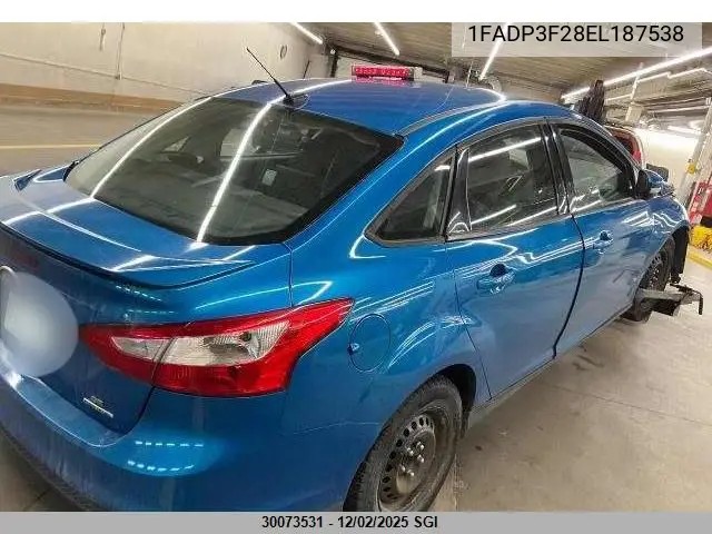 1FADP3F28EL187538 2014 Ford Focus Se