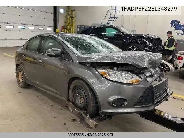 1FADP3F22EL343279 2014 Ford Focus Se