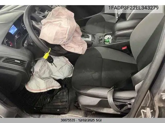 1FADP3F22EL343279 2014 Ford Focus Se