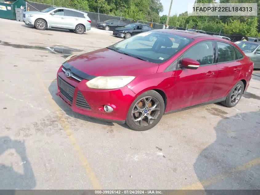 1FADP3F22EL184313 2014 Ford Focus Se