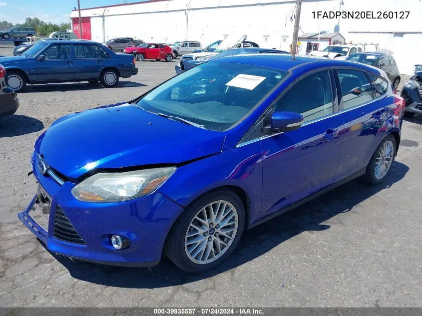 1FADP3N20EL260127 2014 Ford Focus Titanium