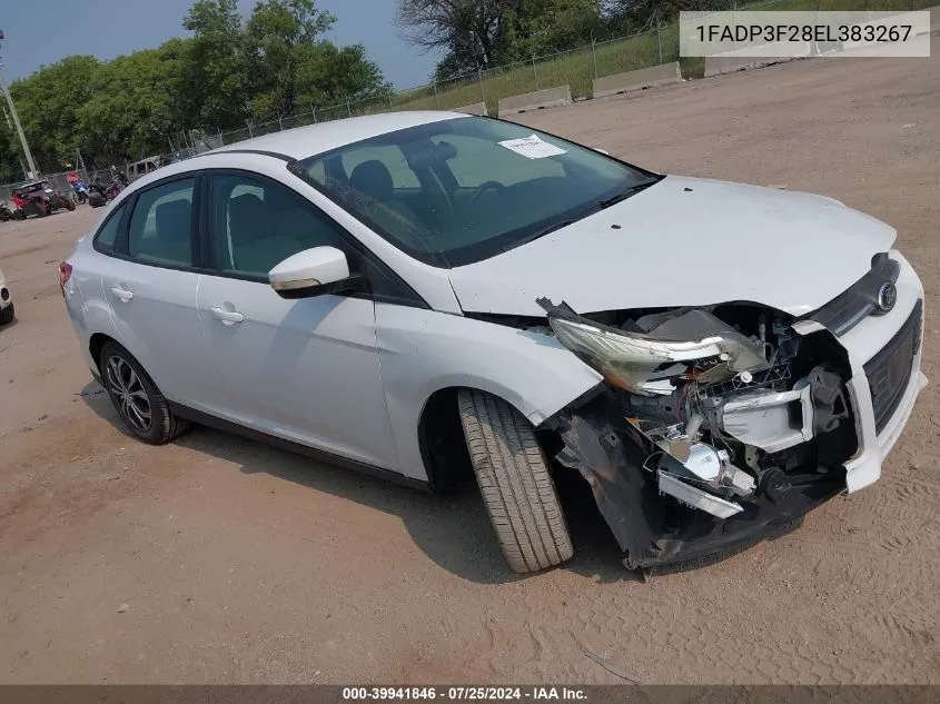 1FADP3F28EL383267 2014 Ford Focus Se