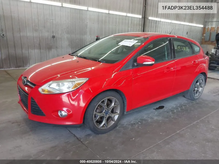 1FADP3K23EL354488 2014 Ford Focus Se