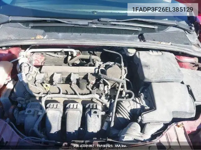 1FADP3F26EL385129 2014 Ford Focus Se