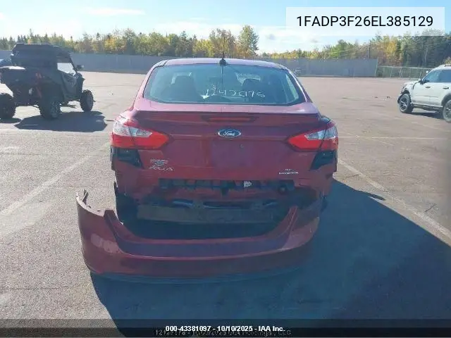1FADP3F26EL385129 2014 Ford Focus Se