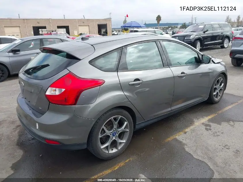 1FADP3K25EL112124 2014 Ford Focus Se