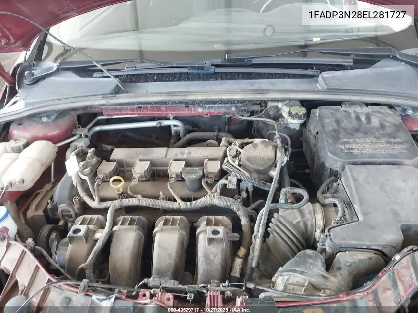 1FADP3N28EL281727 2014 Ford Focus Titanium